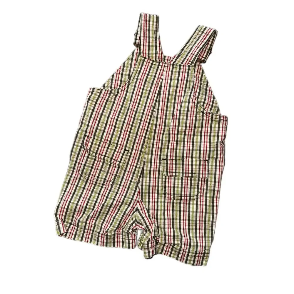 VTG 90s/Y2K Gymboree Baby Boy 3pc Bundle- Size Infant /Baby Plaid & Sailboat Lot